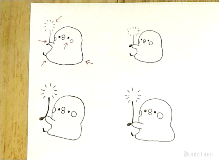 イラスト初心者の模写たち