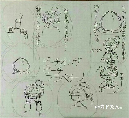 写真解説 スマホで絵が早く描ける アナログ下書き デジタルペン入れのやり方 カド庵