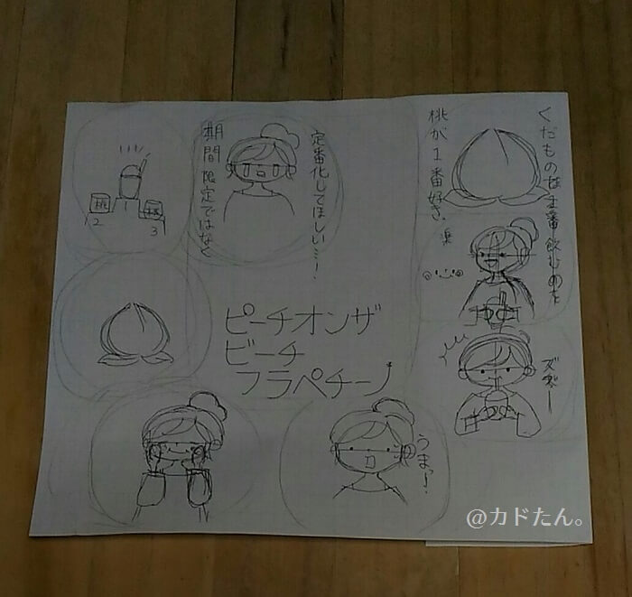 写真解説 スマホで絵が早く描ける アナログ下書き デジタルペン入れのやり方 カド庵